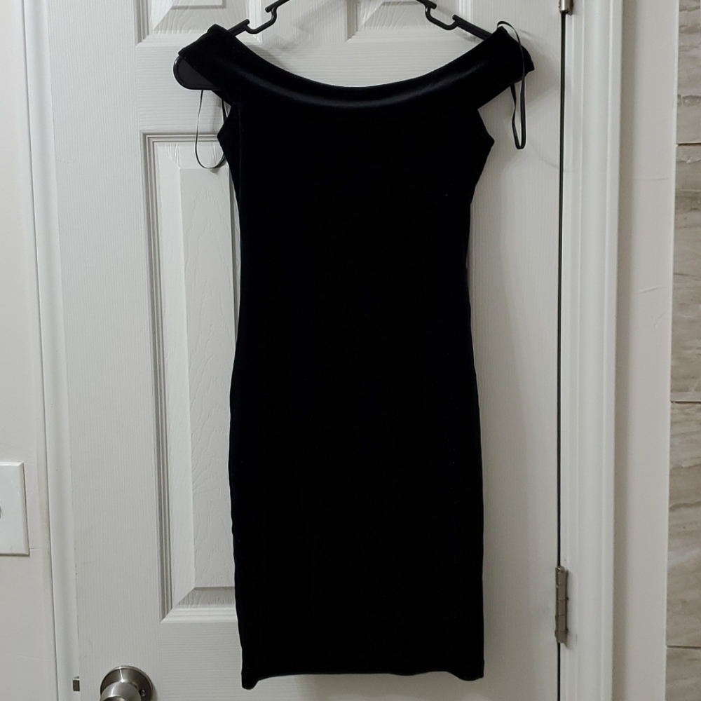 Glittery Velvet Dress
